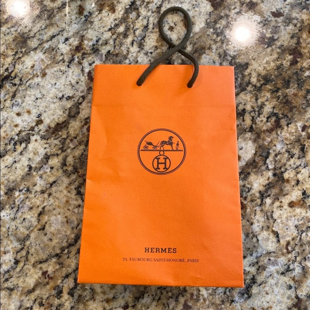 Hermès shopping bag